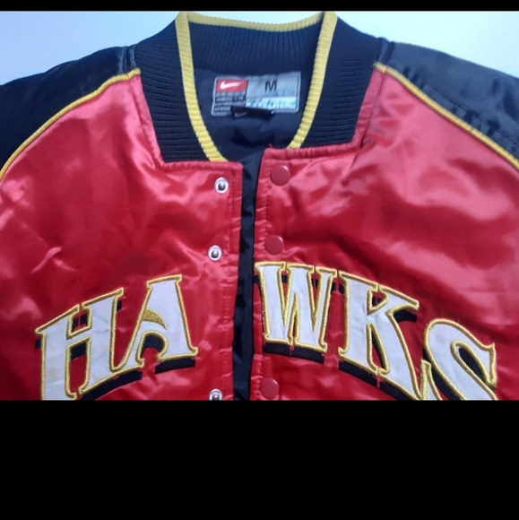 Youth Nike Atlanta Hawks Jacket size.medium - Picture 4 of 8